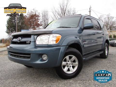 2007 Toyota Sequoia for sale at High-Thom Motors in Thomasville NC