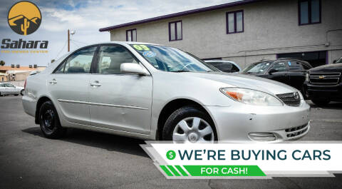 2003 Toyota Camry for sale at Sahara Pre-Owned Center in Phoenix AZ