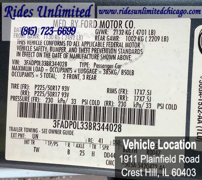 2011 Ford Fusion Hybrid