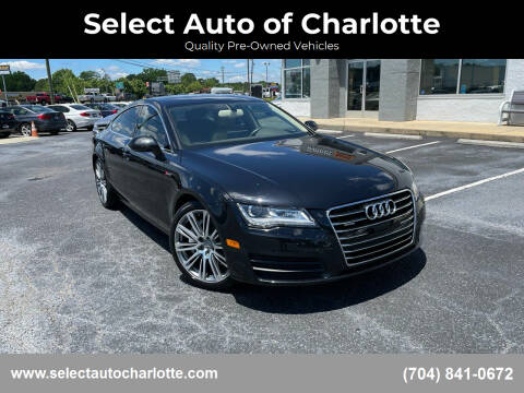 2012 Audi A7 for sale at Select Auto of Charlotte in Matthews NC