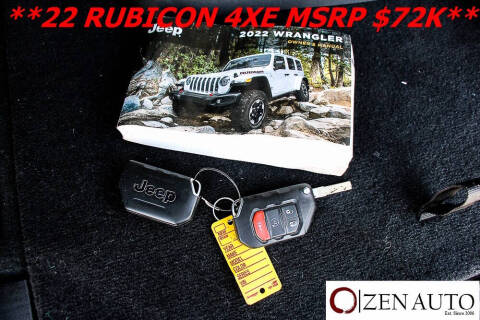 2022 Jeep Wrangler Unlimited Rubicon 4xe