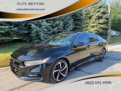 2019 Honda Accord for sale at Elite Motors in Bellevue NE