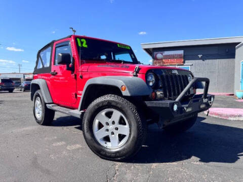 2012 Jeep Wrangler for sale at Cornerstone Auto Sales in Tucson AZ