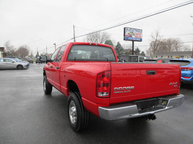 2004 Dodge Ram 2500 for sale at FINAL DRIVE AUTO SALES INC in Shippensburg, PA