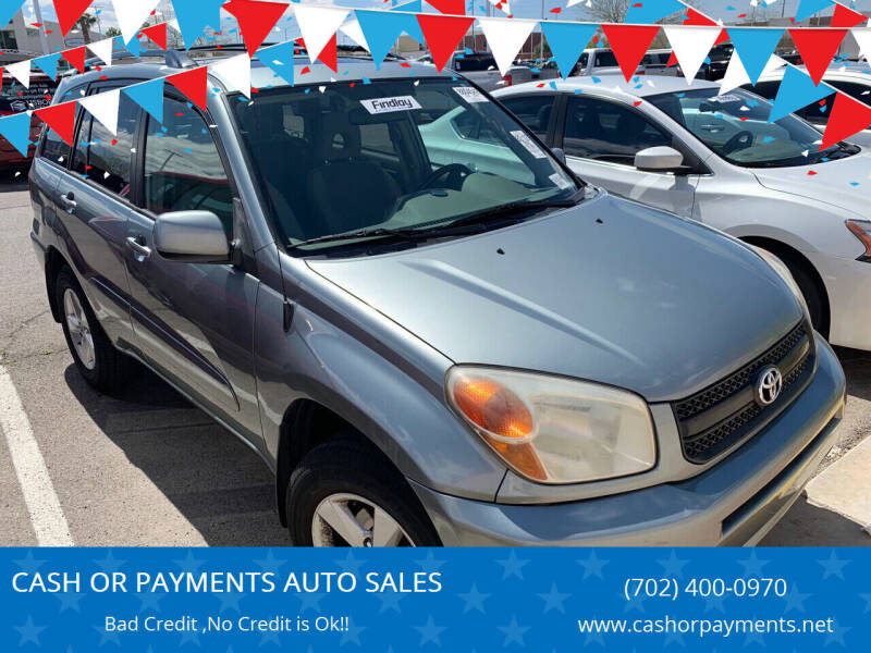 2005 Toyota RAV4 for sale at CASH OR PAYMENTS AUTO SALES in Las Vegas NV