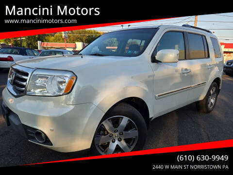 2014 Honda Pilot for sale at Mancini Motors in Norristown PA