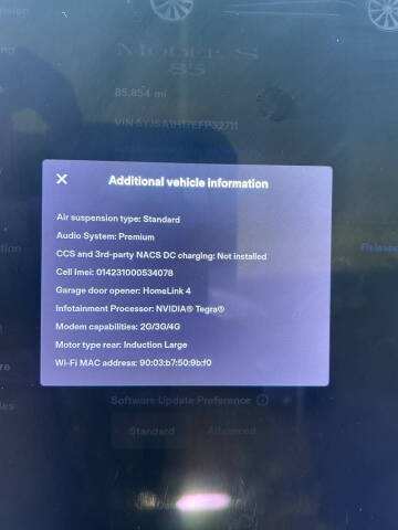 2014 Tesla Model S 85