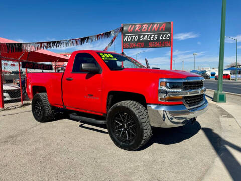 2017 Chevrolet Silverado 1500 for sale at URBINA AUTO SALES, LLC. in El Paso TX