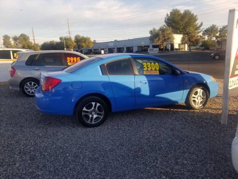 2005 Saturn Ion for sale at CAMEL MOTORS in Tucson AZ