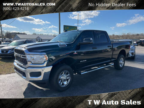 2020 RAM 2500 for sale at T W Auto Sales in Science Hill KY