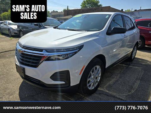 2022 Chevrolet Equinox for sale at SAM'S AUTO SALES in Chicago IL