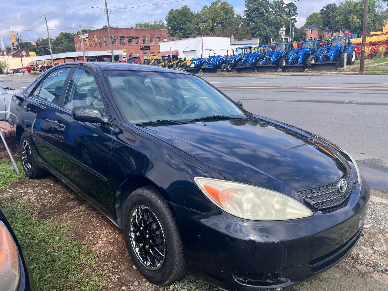 2002 Toyota Camry for sale at OD MOTORS in Siler City, NC