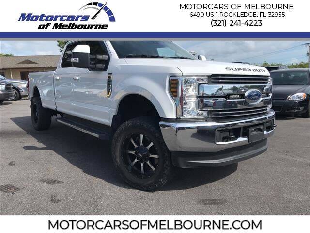 2018 Ford F-350 Super Duty for sale at MotorCars of Melbourne in Melbourne FL