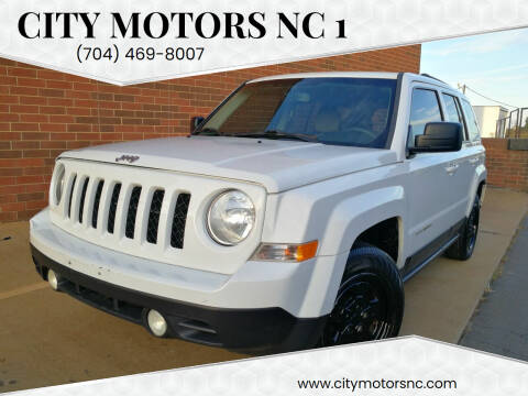 2016 Jeep Patriot for sale at city motors nc 1 in Harrisburg NC