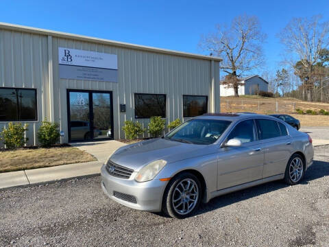 2005 Infiniti G35 for sale at B & B AUTO SALES INC - Ashville in Ashville AL