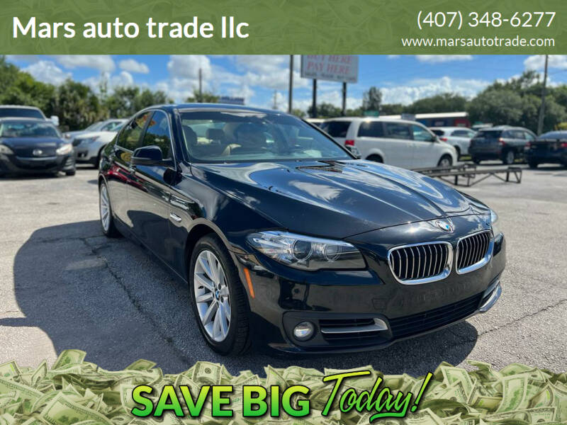2015 BMW 5 Series for sale at Mars auto trade llc in Orlando FL