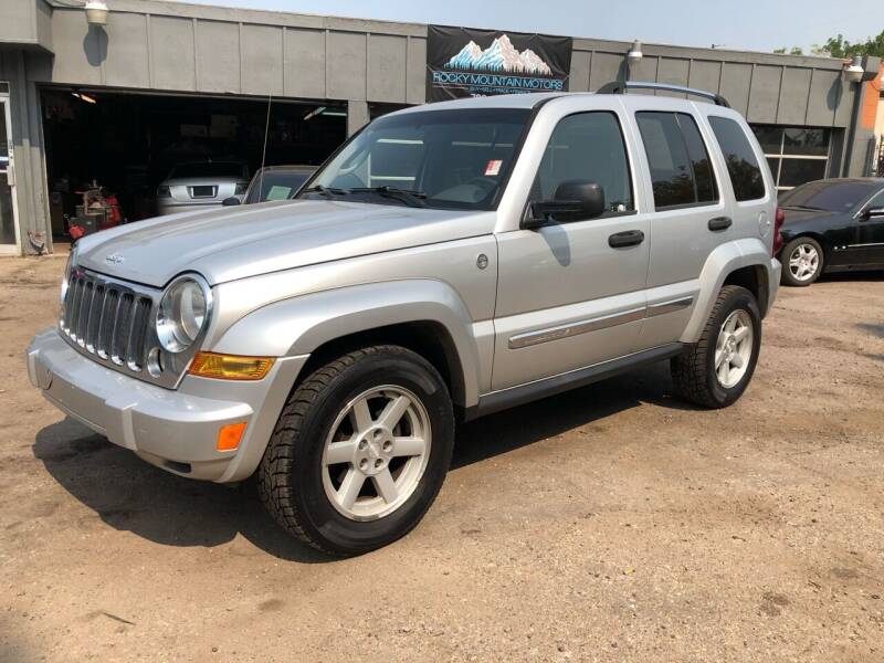2005 Jeep Liberty for sale at Rocky Mountain Motors LTD in Englewood CO