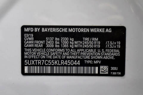 2019 BMW X3 sDrive30i