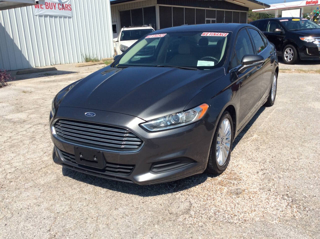 2016 Ford Fusion Hybrid for sale at SPRINGTIME MOTORS in Huntsville, TX