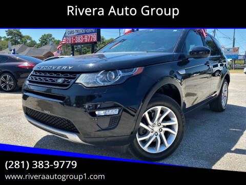 2016 Land Rover Discovery Sport for sale at Rivera Auto Group in Spring TX