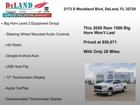 2026 RAM 1500