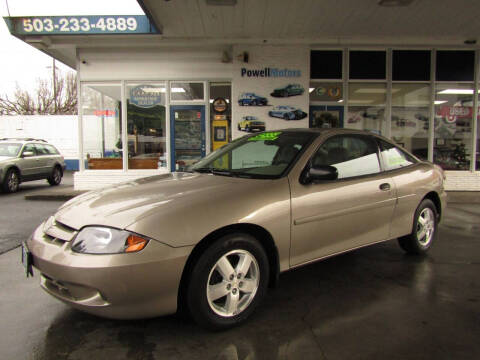 2003 Chevrolet Cavalier for sale at Powell Motors Inc in Portland OR