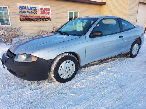 2003 Chevrolet Cavalier for sale at Hollatz Auto Sales in Parkers Prairie MN