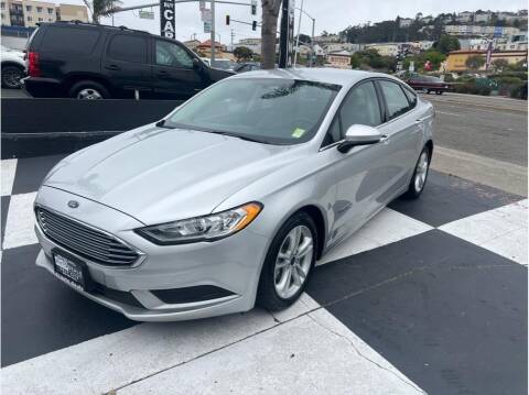2018 Ford Fusion Hybrid for sale at AutoDeals in Hayward CA