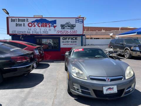 2007 Saturn SKY for sale at Os'Cars Motors in El Paso TX
