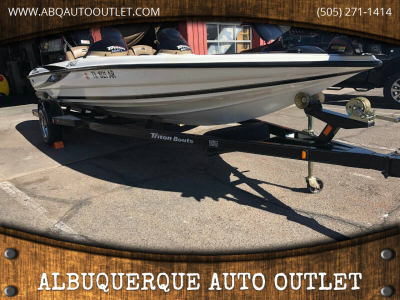 2008 Triton TR-196 for sale at ALBUQUERQUE AUTO OUTLET in Albuquerque NM