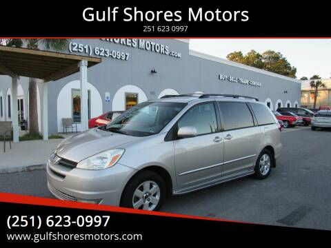 2004 Toyota Sienna for sale at Gulf Shores Motors in Gulf Shores AL