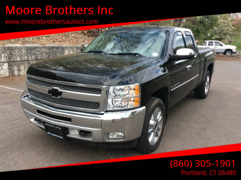2012 Chevrolet Silverado 1500 for sale at Moore Brothers Inc in Portland CT