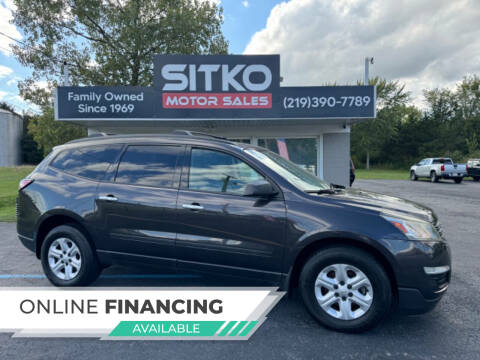 2014 Chevrolet Traverse for sale at SITKO MOTOR SALES INC in Cedar Lake IN