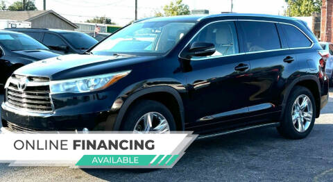 2014 Toyota Highlander for sale at ATLAS AUTO INC 2 in Moore OK