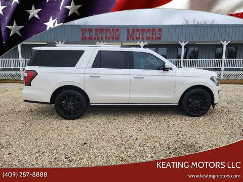 2018 Ford Expedition MAX for sale at KEATING MOTORS LLC in Sour Lake TX