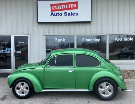 1974 Volkswagen Beetle for sale at Certified Auto Sales in Des Moines IA