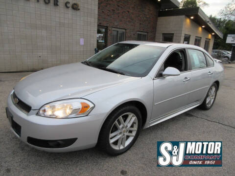 2012 Chevrolet Impala for sale at S & J Motor Co Inc. in Merrimack NH