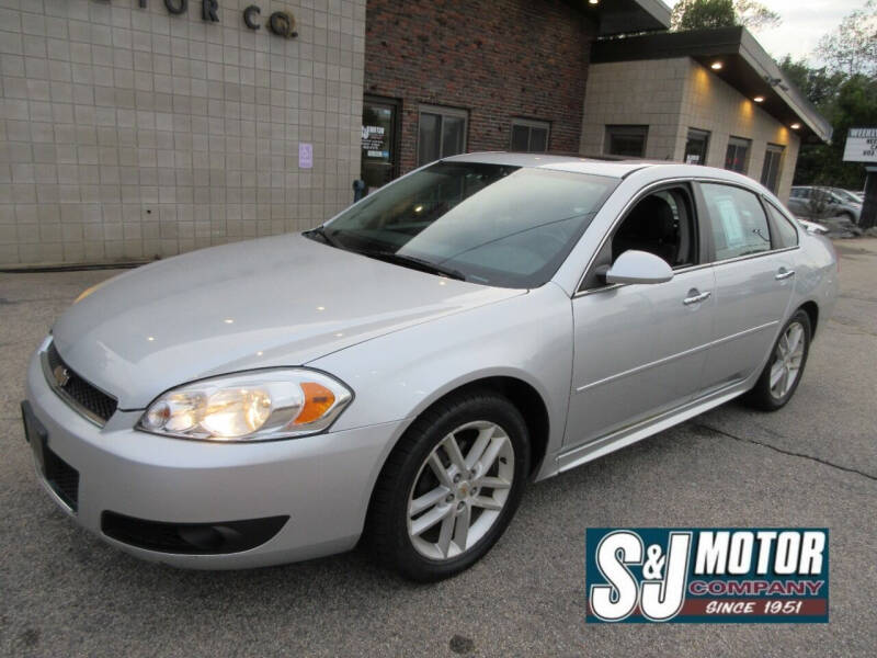 2012 Chevrolet Impala for sale at S & J Motor Co Inc. in Merrimack NH