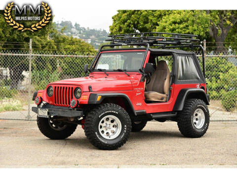 2000 Jeep Wrangler for sale at Milpas Motors in Santa Barbara CA