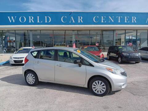 2015 Nissan Versa Note for sale at WORLD CAR CENTER & FINANCING LLC in Kissimmee FL