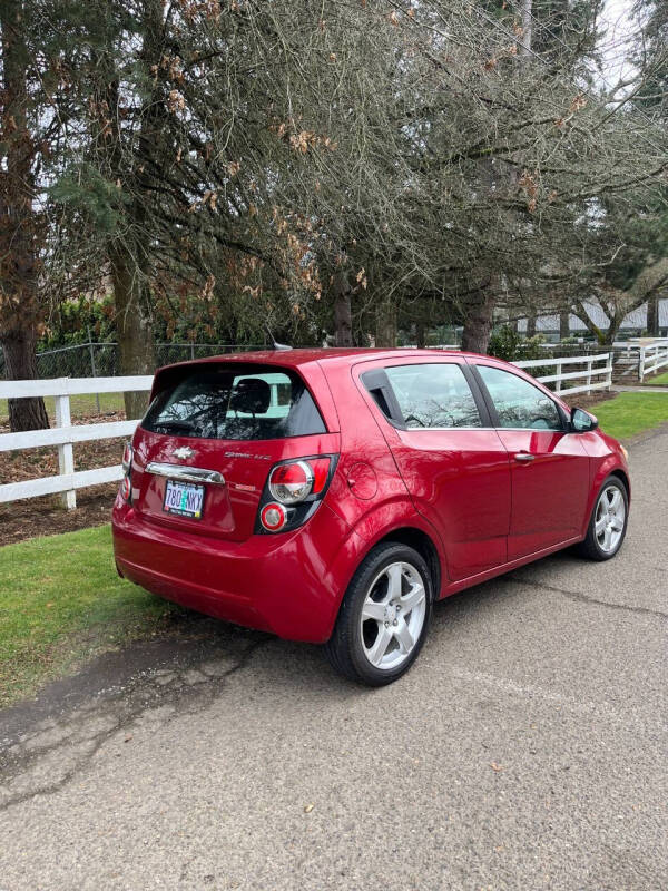 2012 Chevrolet Sonic LTZ