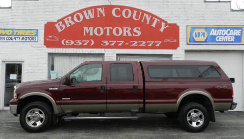 2007 Ford F-350 Super Duty for sale at Brown County Motors in Russellville OH