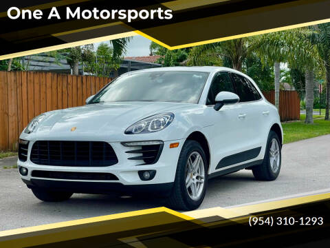 2017 Porsche Macan