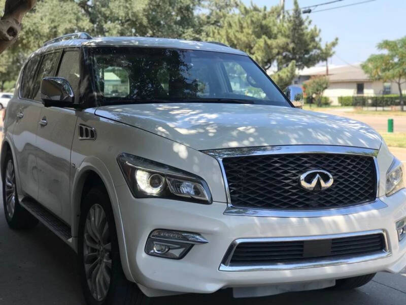 2017 Infiniti QX80 for sale at Makka Auto Sales in Dallas TX