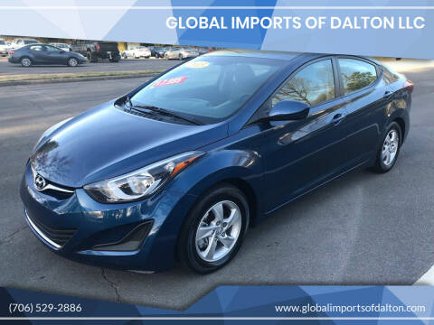 2015 Hyundai Elantra for sale at Global Imports of Dalton LLC in Dalton GA