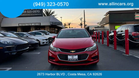 2017 Chevrolet Cruze LT Auto