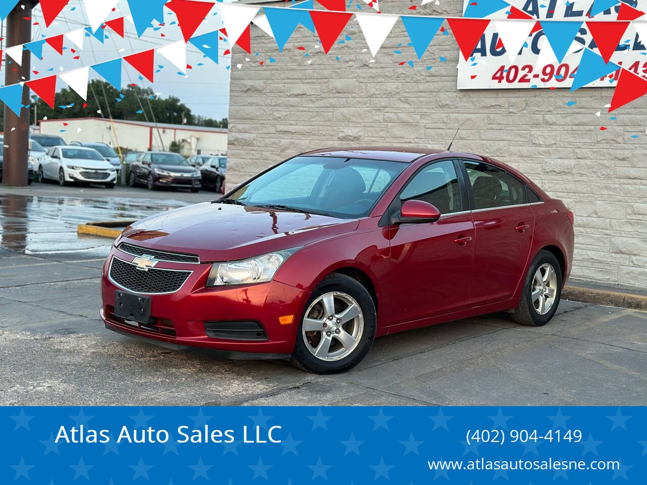 2014 Chevrolet Cruze for sale at Atlas Auto Sales LLC in Lincoln, NE