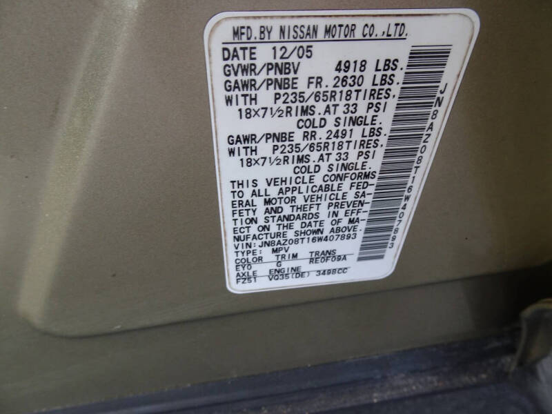 2006 Nissan Murano S