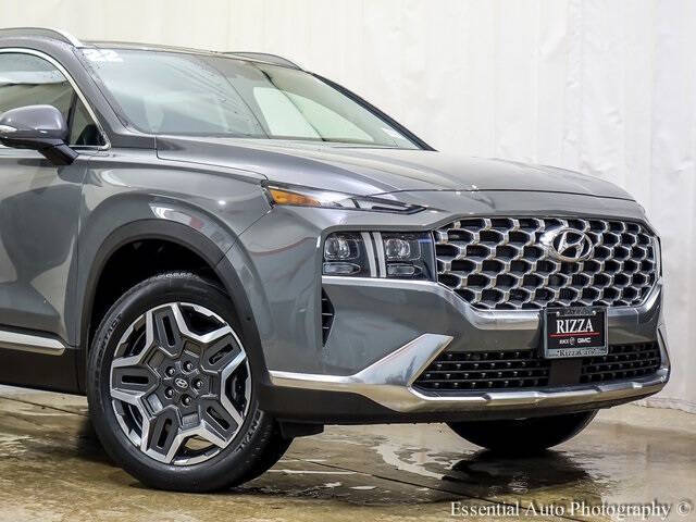 Used 2022 Hyundai Santa Fe Limited with VIN 5NMS4DALXNH450789 for sale in Tinley Park, IL