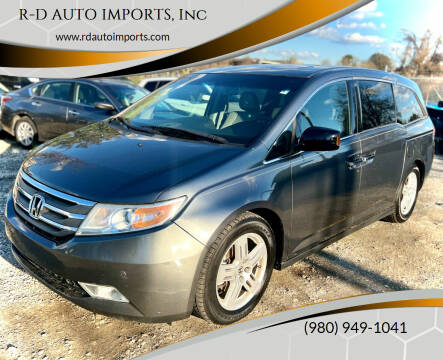 2013 Honda Odyssey for sale at R-D AUTO IMPORTS, Inc in Charlotte NC